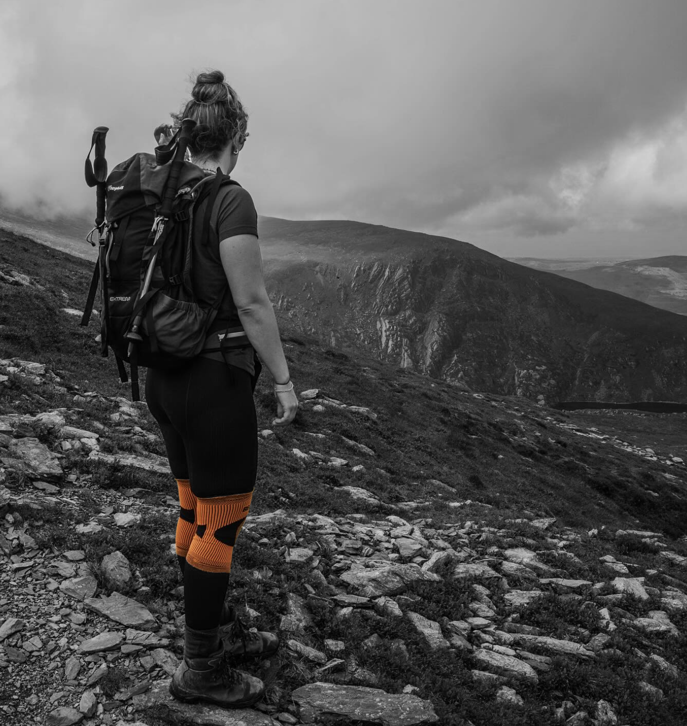 Rise Above the Pain: The Ultimate Hiking Companion – Bearhug's Compression Garment