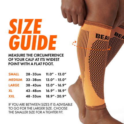 Bearhug Calf Support features