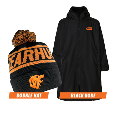 Robe (Black) & Bobble Christams Bundle