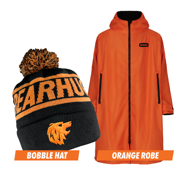 Robe (Orange) & Bobble Christmas Bundle
