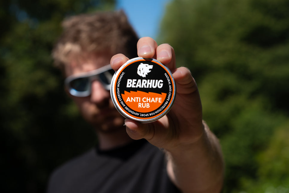 Bearhug Anti Chafe Rub 60g tin natural barrier protection