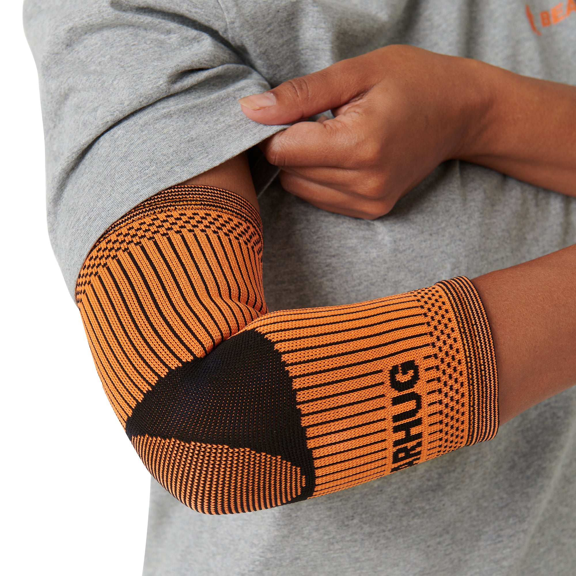 Bamboo Elbow Support Sleeve. Recover Faster From Elbow Tendonitis