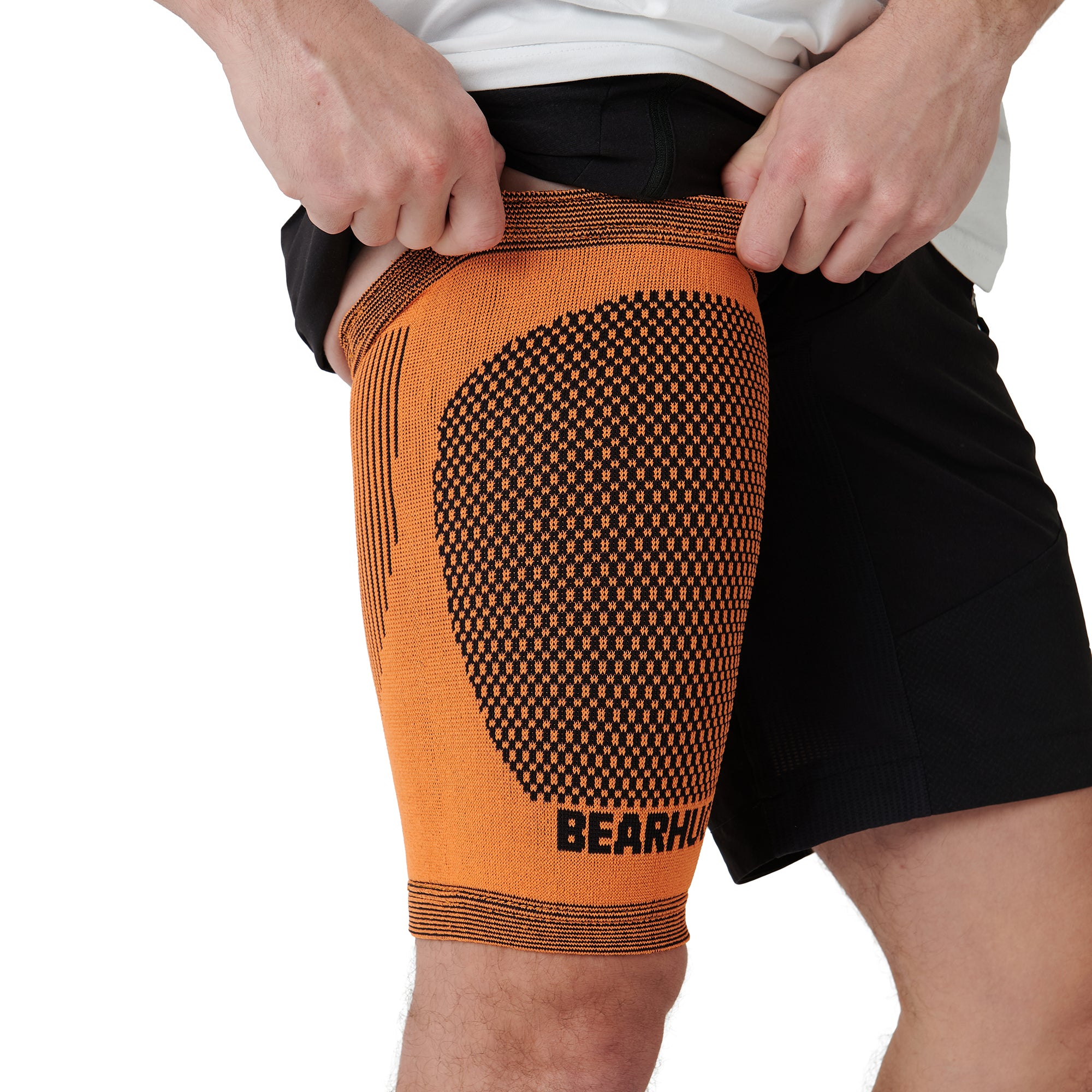 Hamstring Support Items Orthopaedic Bamboo Thigh & Hamstring Compression Support | Bearhug