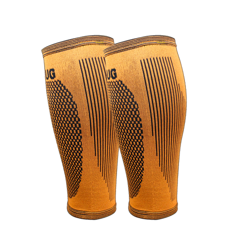 Calf Running Sleeves (Pair)  Bamboo Shin & Leg Compression Supports