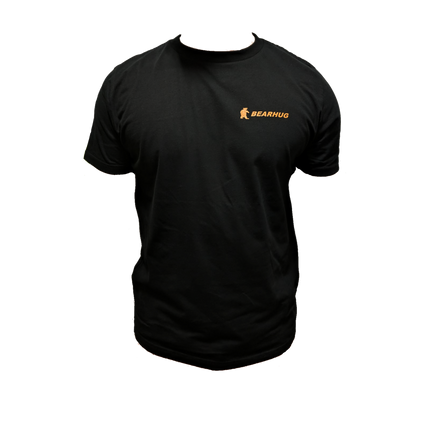 black exercise tshirt