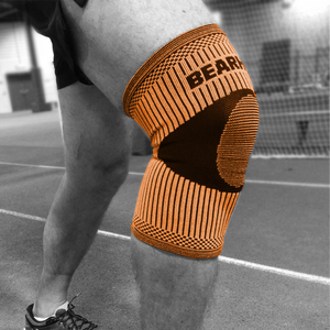 Pair of Knee Compression Support Sleeves For Arthritic Pain Relief & Recovery-Support-Bearhug