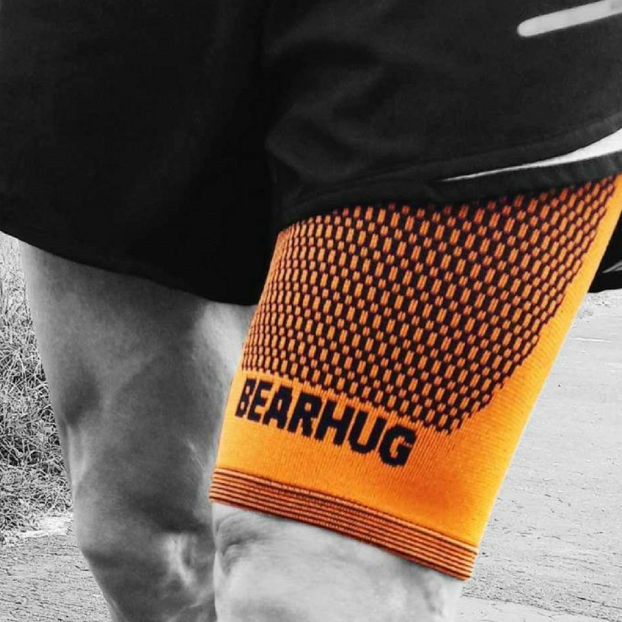 Bamboo Thigh Support  Hamstring Compression Sleeve